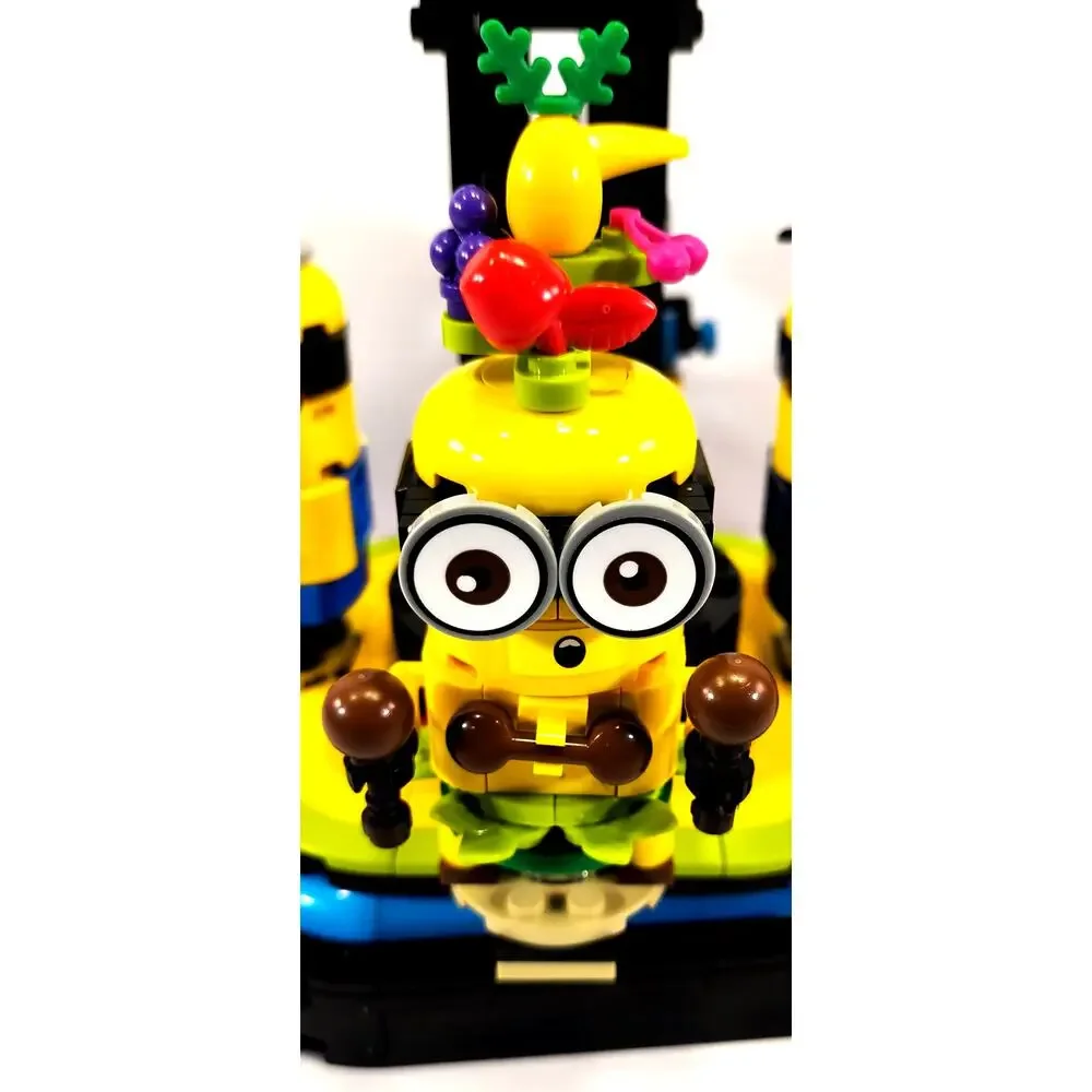 LEGO 75582 Despicable Me 4 BRICK-BUILT GRU AND MINIONS Complete, Used, See Pics!